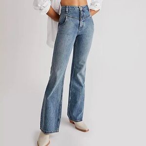 Free People Naomi Flare Jeans